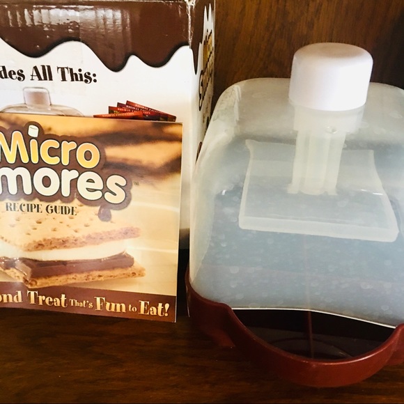 Micro smores kit set with box microwave baker camping slumber party - Picture 4 of 6